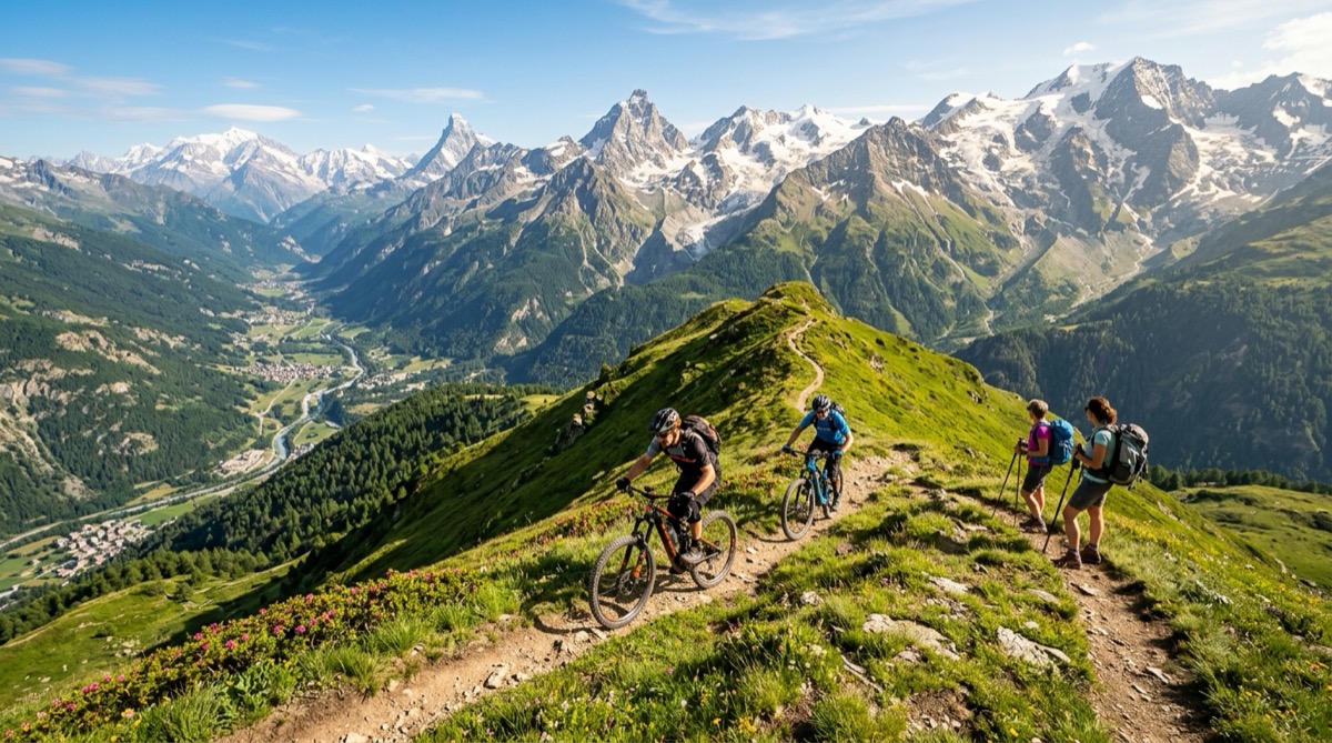 Trekking e Mountain Bike in Valle d'Aosta